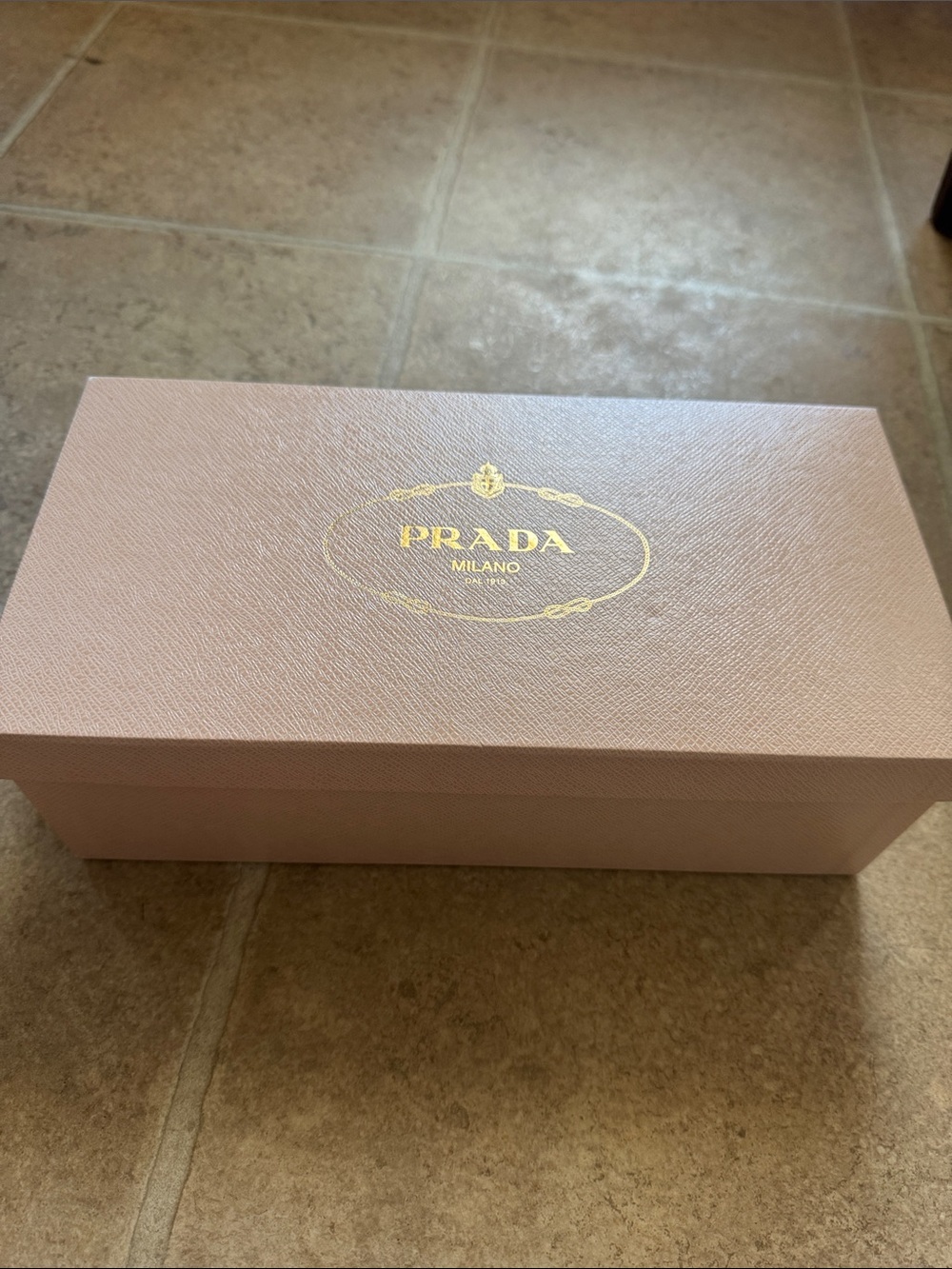 Prada shoe box